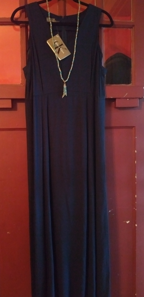 Calvin Klein v-neck maxi - Picture 2 of 8